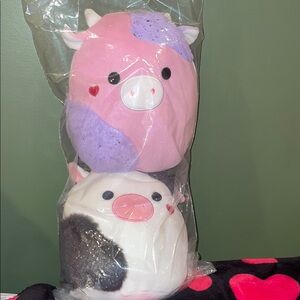 Squishmallows select series Connor and Patty the cow limited edition collection